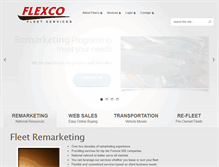 Tablet Screenshot of flxfleet.com